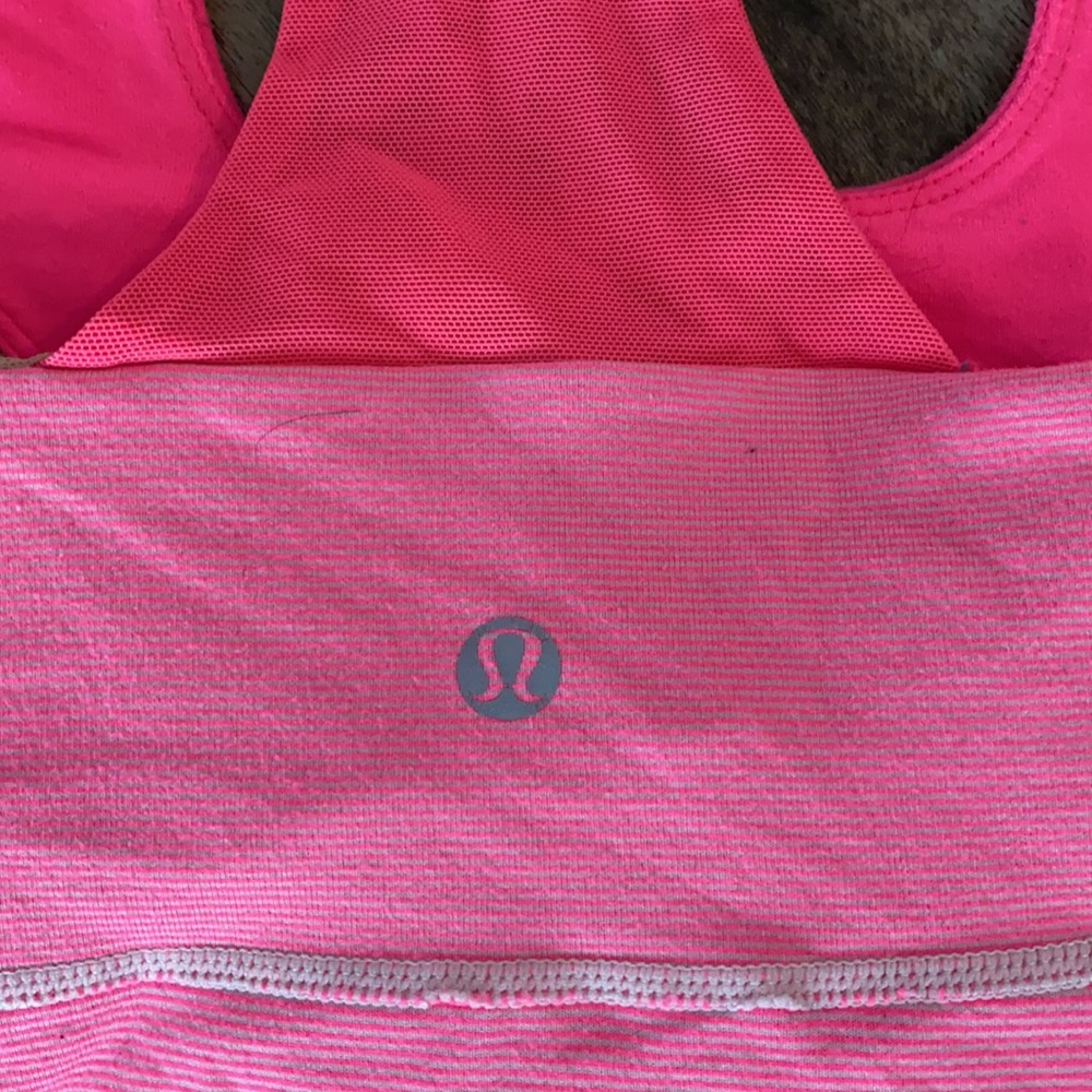 Hot pink lululemon scoop neck - Picture 8 of 13